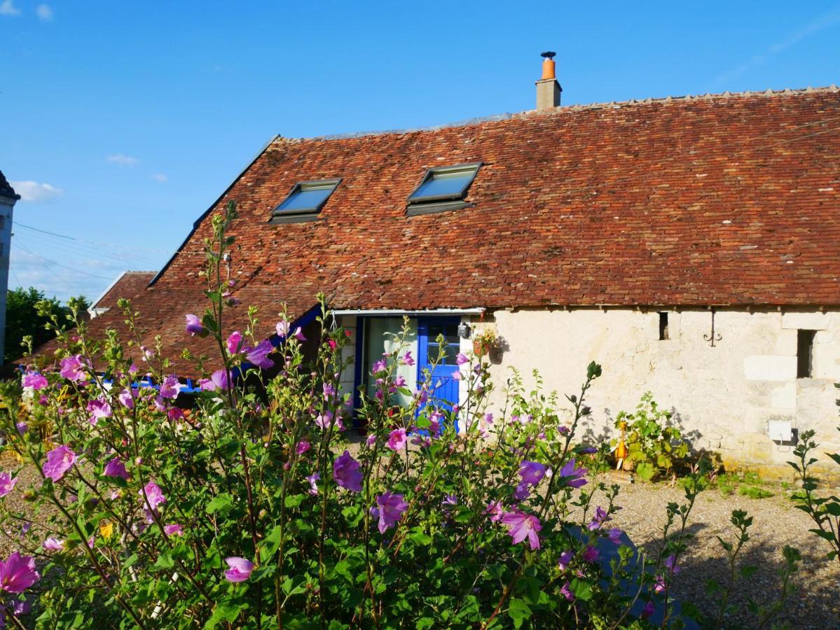Au Coeur De La Cour Villa Saint-Georges-sur-Cher Exteriör bild